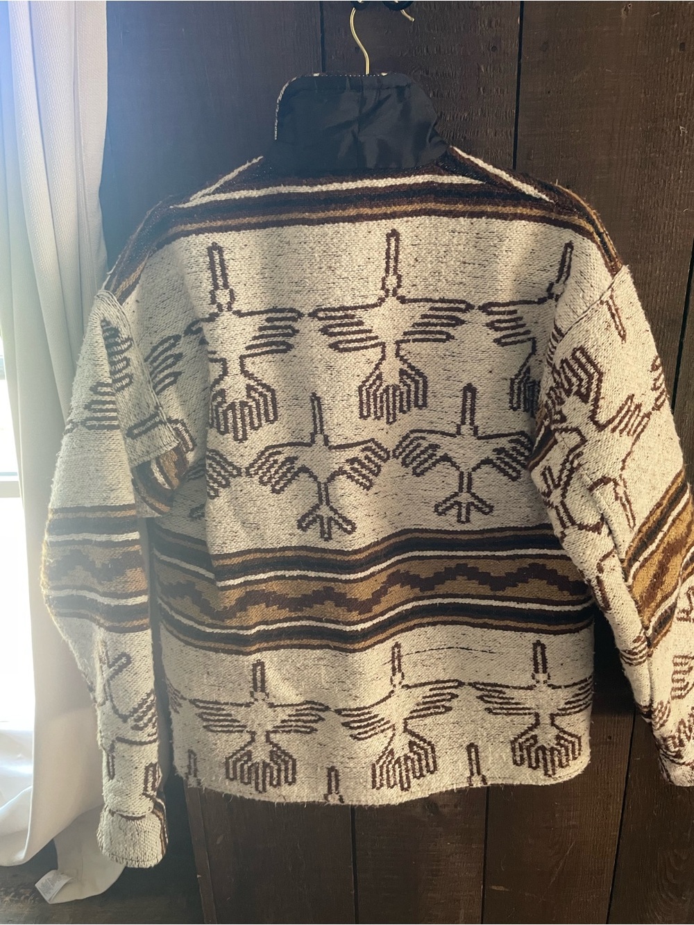 Aztec pattern coat - Picture 3 of 5